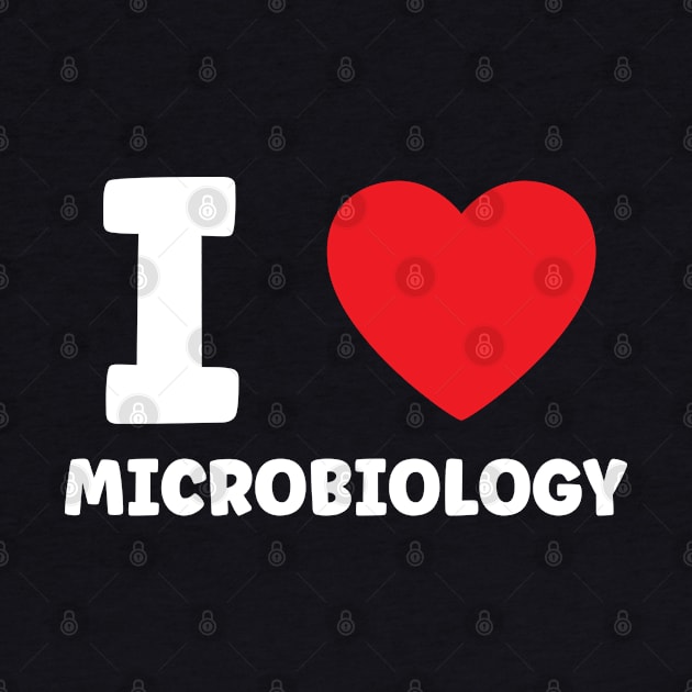 I Love Heart Microbiology by BobaPenguin